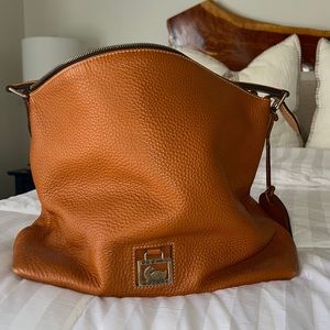 Tan leather purse - Dooney & Bourke